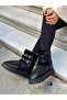 Modern Children's and Women's Short Boots with Silver Detailing, Feather Inside, and Cold Protection - 3