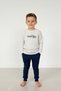 Children's World Tour Embroidered Ribbed Suit