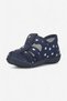 Daily Unisex Navy Blue Children's Sandals Flexible Non-Slip Sole Linen Velcro Summer Home Nursery Shoes 143 - 2