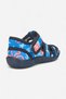 Daily Unisex Blue Children's Sandals Flexible Non-Slip Sole Linen Velcro Summer Home Nursery Shoes 143 - 4