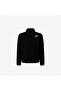 Teen Glacier 1/4 Zip Pullover Kids Black Fleece Jacket - 5