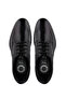 Men's Genuine Leather Black Classic Shoes - 5