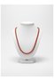 Red Agate Women's Necklace 3 mm |   Minimalist Necklace