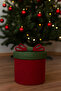 Christmas Jute Rope Decorative Gift Basket Set – Red Green Christmas Basket - 5