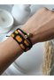 Halloween Accessory 2-Pack Women's Bracelet Halloween Party Supplies Mummy Pumpkin Witch Figure - 3