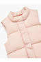 Stand Collar Sleeveless Snap Closure Inflatable Vest - 4
