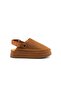 Canberra Winter Women's Adjustable Fur Detailed High Sole Slipper Sandals Slippers - 2