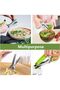 Scissors, Multipurpose Kitchen Scissors, 5-Blade Stainless Steel with Cleaning Comb and - 4