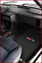 Tofaş Şahin Doğan Kartal Black Gear Shift Center Console Side Cover Carpet & Car Carpet Mat Set – Embroidered - 4