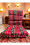 Paradiso HIGH BACK CHAIR | Adjustable 5-Angle Recliner Chair with Sponge Padding - Red - 2