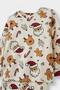 Baby Boy Pajama Set Christmas Themed Long Sleeve Top Long Bottom (25 Au) - 3
