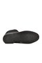 Black Leather Fleece Lined Easy to Wear Non-Slip Women's Chelsea Boots 284097 Z - 5