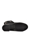 Black Suede Zippered Non-Slip Women's Boots with Fleece Inside 209144 Z - 5