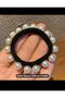5Pcs Pearl Women Rubber Buckle - 4