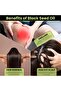 Organic Black Seed Oil 100ml | Cold-Pressed for Hair & Skin | Made in Palestine - 4