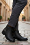 Black Emerald Zippered Fur Non-Slip Women's Boots 547820 Z - 3