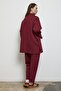 Silva Trouser Suit Burgundy - 3