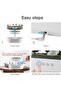 Essential Oil Diffuser 250ML Rain Cloud Humidifier (White Grey) - 7