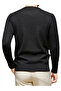 Textured V-Neck Comfortable Fit Men's Sweater - 2