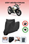 Black Lock Compatible Rks R250 Compatible Motorcycle Cover, Protection Cover