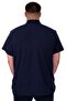 Mode XL Large Size Men's T-Shirt Polo Sail U25301 Indigo - 3