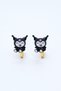 Clip-On Non-Pierced Children's Earrings Kuromi Hello Kitty Panda Hypoallergenic Earrings for Non-Pierced Ears - 2