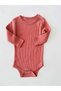 Peach Modal Corded Long Sleeve Body