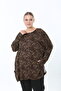 Women's Lycra Viscose Patterned Plus Size Tunic - 2