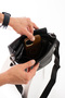 Genuine Leather Adjustable Crossbody Vertical Shoulder Bag (Handbag Shoulder Bag and Crossbody Bag) - 5