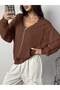 Women's Zippered Hooded Sweatshirt - 5
