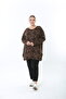 Women's Lycra Viscose Patterned Plus Size Tunic - 7