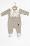 Baby Collar Lace Detailed Jumpsuit