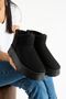 Women's Fur-Lined Suede Winter Thick-Sole Ankle Short Mini Boots - 3
