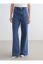 Lcw modest indigo wideleg women's jean pants - 3