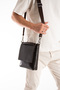 Genuine Leather Adjustable Crossbody Vertical Shoulder Bag (Handbag Shoulder Bag and Crossbody Bag) - 2