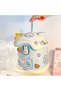 Cute Rabbit Mushroom House Chimney Piggy Bank Lockable Money Box Gift for Lover Children Piggy Bank - 7