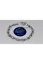 Silver Color Heart Zircon Stone Anti-Allergic Steel Bracelet - 4