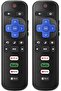Elterazone Replacement Remote Control (Pack of 2) – Universal Infrared for Smart TV