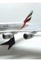 Airbus A380 Emirates Model Uçak Decali - 5