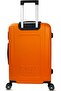 Robust 24" ABS Hard Luggage - Orange + 1-Year - 6