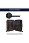 Protector 20" ABS Hard Luggage - Navy Blue + 1-Year - 5