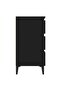Sideboard Black 60x35x69 cm Engineered Wood - 4