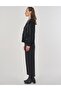 Embroidered Detailed Knitwear Cardigan Anthracite - 4