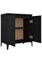 Sideboard Black 60x35x70 cm Engineered Wood - 2