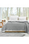 Home Kylie Bedspread Duvet Cover Set 7 Pieces-Grey