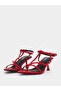 Layne Pointed Toe T-Bar Strap Sandals - 2
