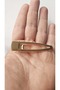 2-Piece Gold Color Pen Buckle 6.5 cm - 8