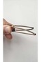 2-Piece Gold Color Pen Buckle 6.5 cm - 5