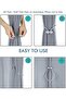 Magnetic Curtain Tiebacks Curtain Straps Strong Magnetic Curtain Holder Buckle hooks for Home Sheer - 4