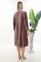 Winter Zipper Plus Size Dress with Top Pocket and Collar Stone Detail - 4